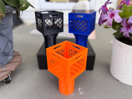 Quart Crate Cupholder: Car Beverage Jug Adapter